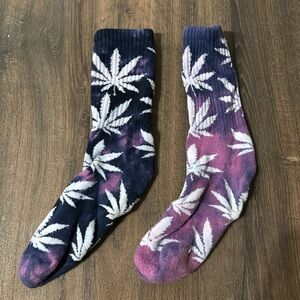 Huf plantlife tie-dye socks